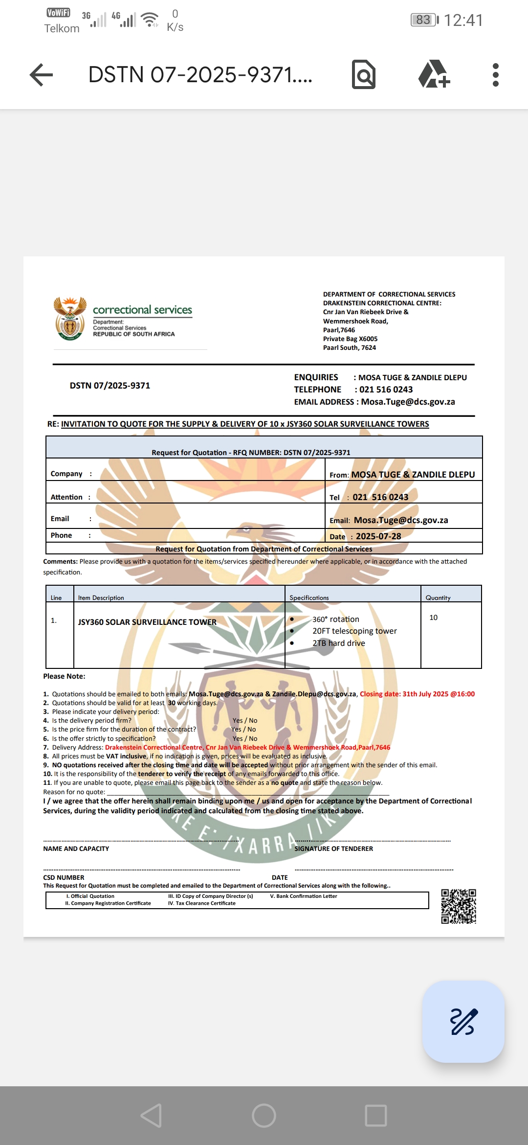 Mosa.Tuge@dcs.gov.za